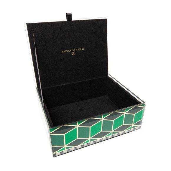 MACKENZIE CHILDS Vintage Buttons Jewelry Box – Small - Picture 2 of 7